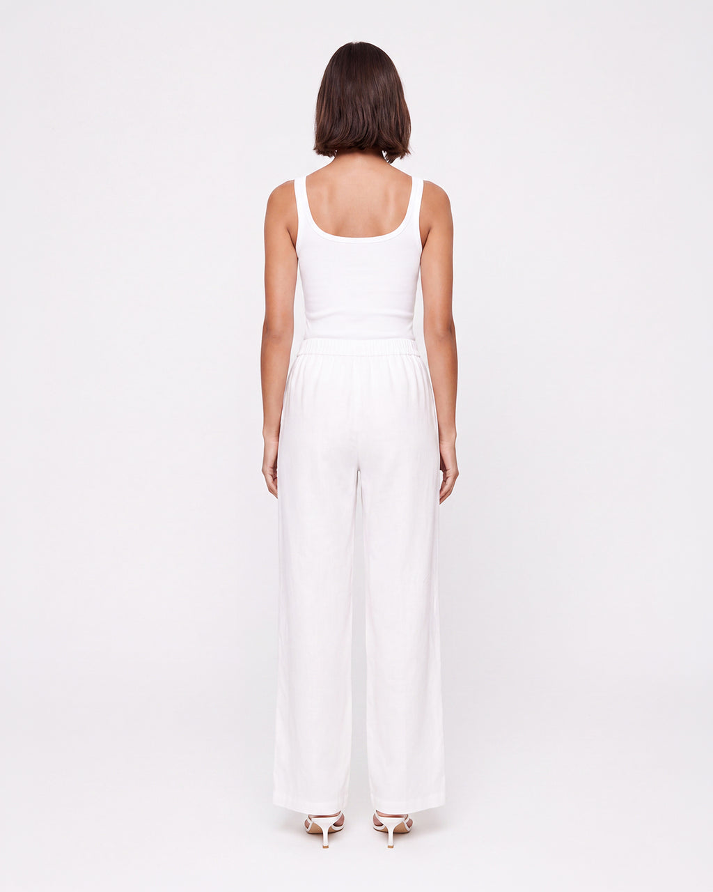 WIDE-LEG DRAWSTRING PANTS