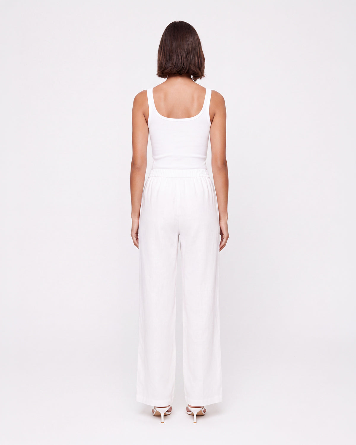 WIDE-LEG DRAWSTRING PANTS