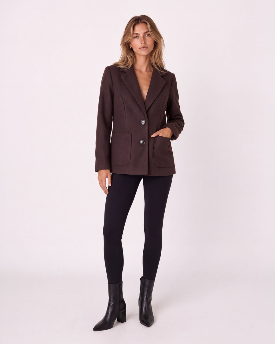 TAILORED WOOL BLAZER