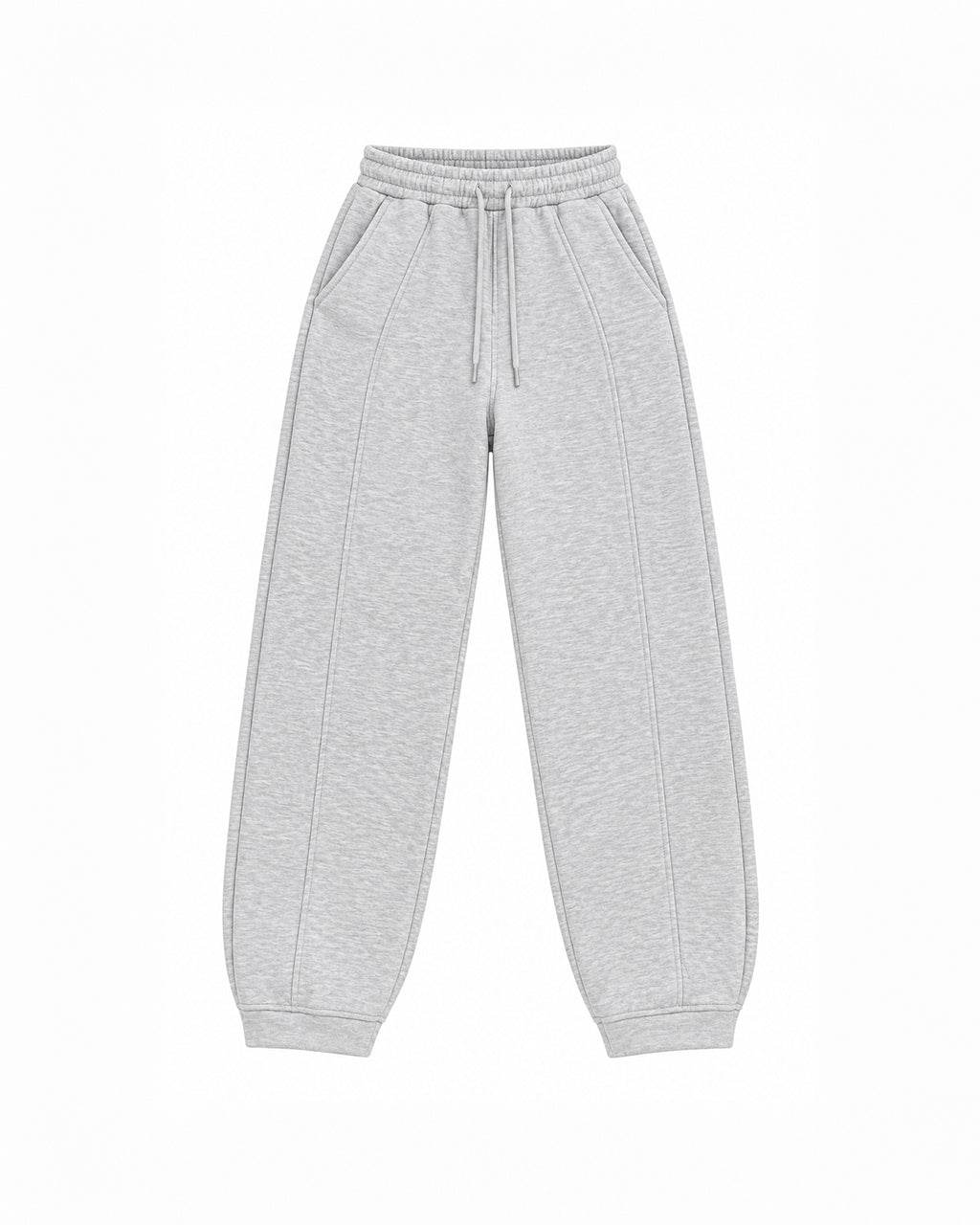 WIDE LEG JOGGER PANTS WITH ELASTIC WAIST AND DRAWSTRING