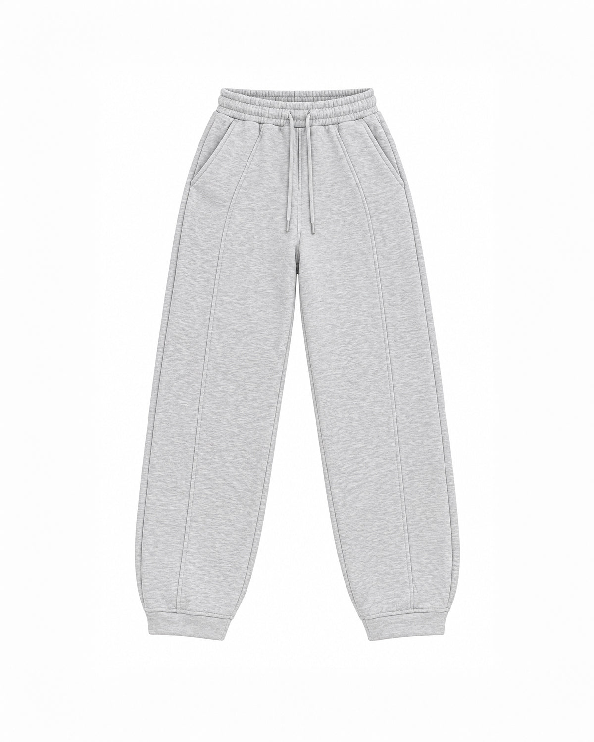 WIDE LEG JOGGER PANTS WITH ELASTIC WAIST AND DRAWSTRING