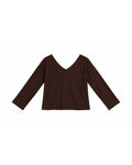RELAXED V-NECK TOP