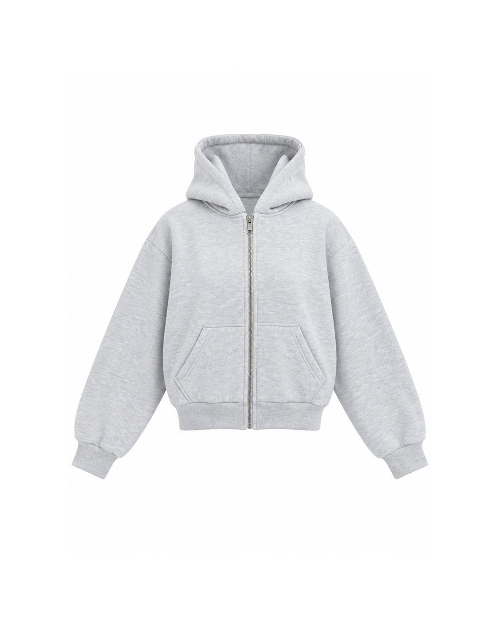 OVERSIZED ZIP-UP HOODIE