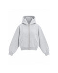 OVERSIZED ZIP-UP HOODIE