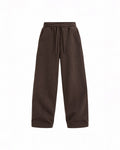 WIDE LEG FLEECE SWEATPANTS