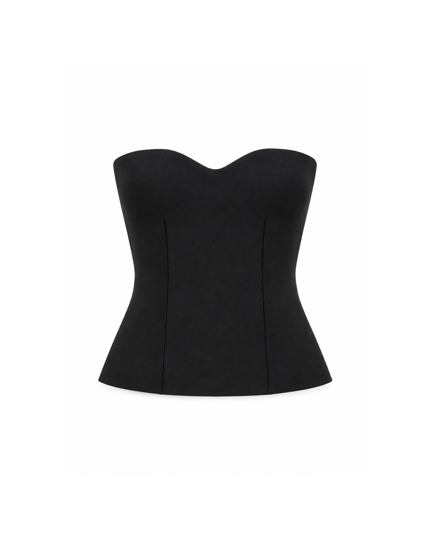 STRAPLESS SWEETHEART CORSET TOP