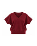 RELAXED-FIT V-NECK SWEATER