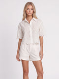 BRODERIE SCALLOP SHIRT