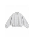 OVERSIZED ZIP-UP BOMBER JACKET