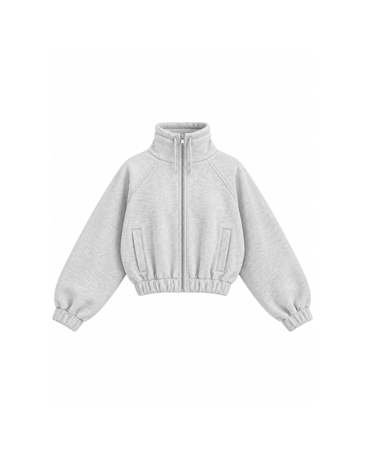 HIGH-NECK ZIP-UP JACKET