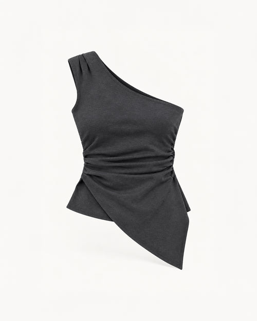 ASYMMETRIC ONE-SHOULDER TOP