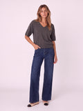 RELAXED-FIT V-NECK SWEATER