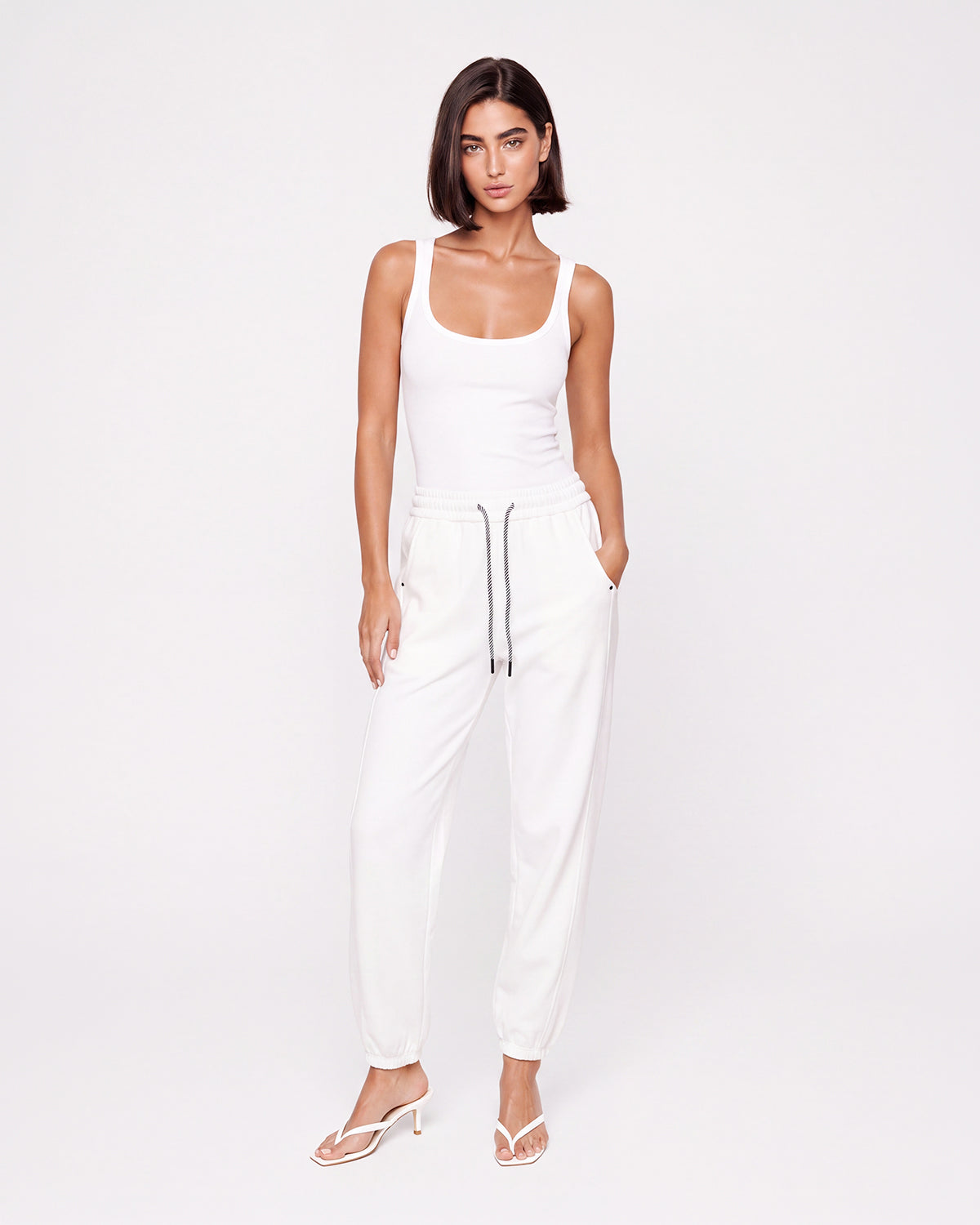 DRAWSTRING JOGGER PANTS