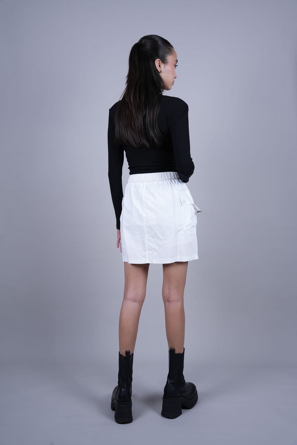 POCKET DETAIL MINI SKIRT
