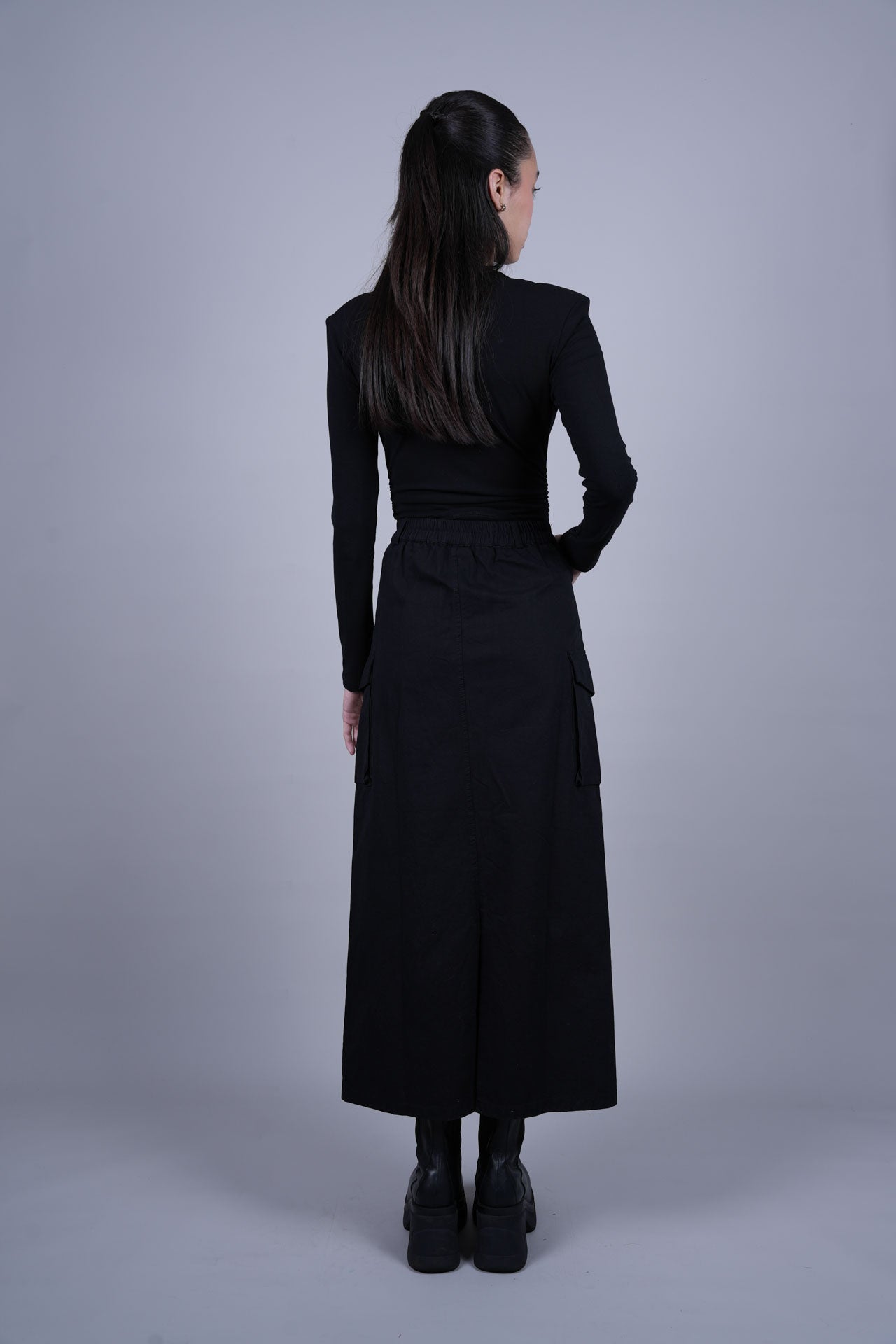 CARGO MIDI SKIRT