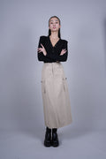 CARGO MIDI SKIRT