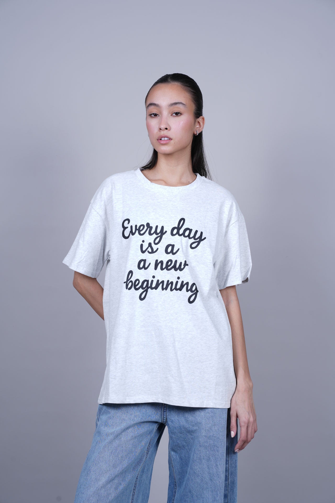 CASUAL GRAPHIC COTTON TEE