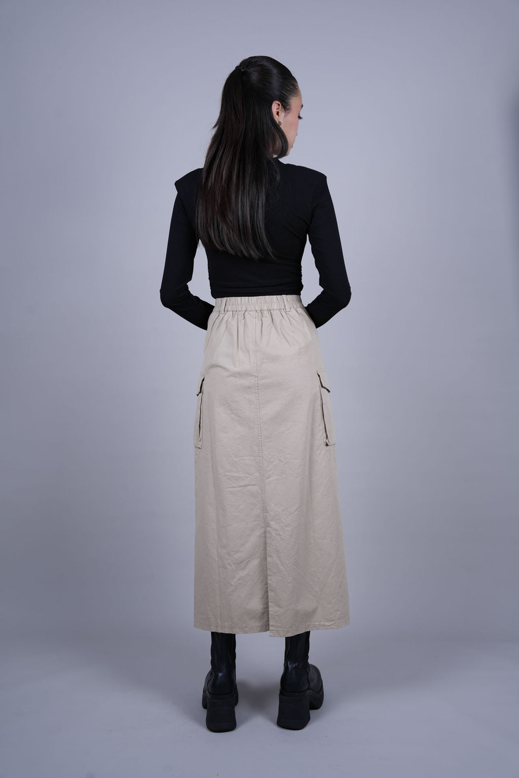 CARGO MIDI SKIRT