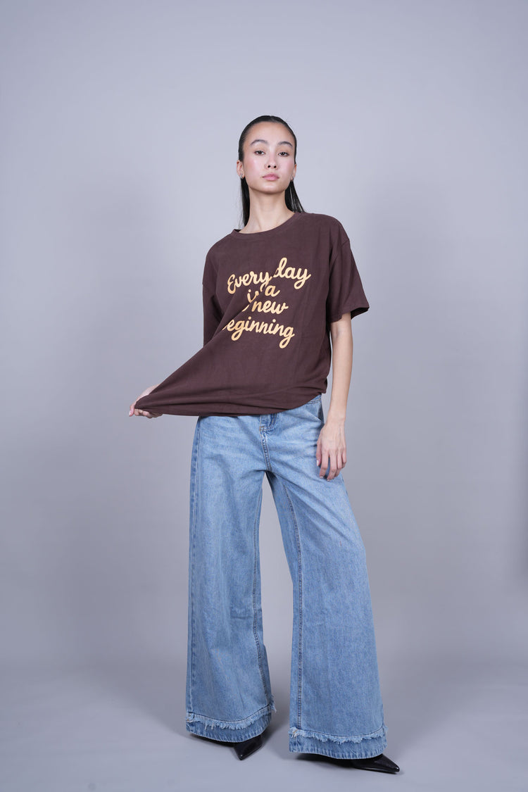 CASUAL GRAPHIC COTTON TEE