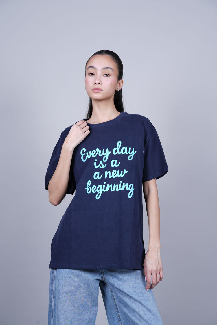 CASUAL GRAPHIC COTTON TEE