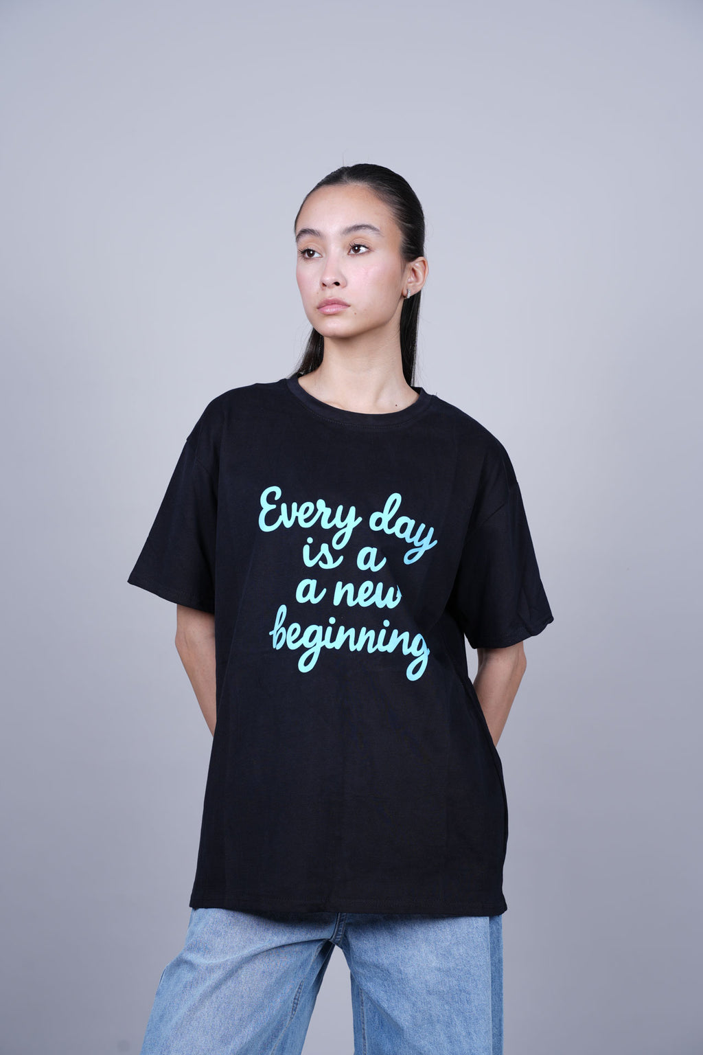 CASUAL GRAPHIC COTTON TEE