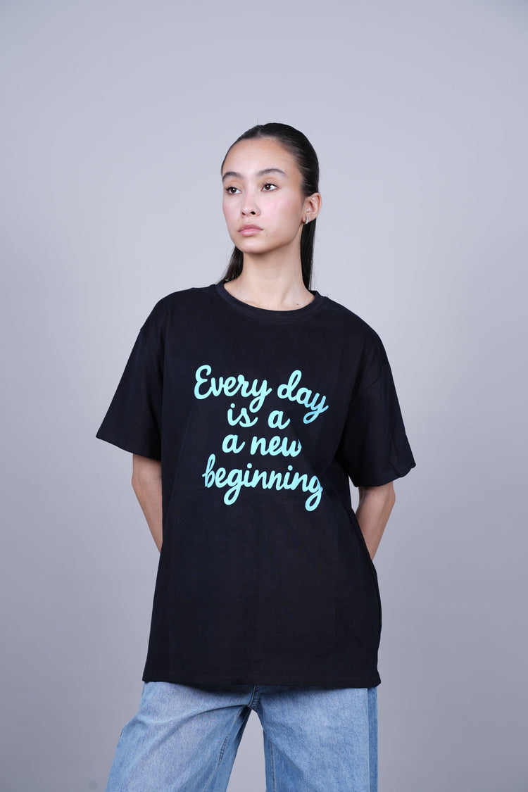 CASUAL GRAPHIC COTTON TEE