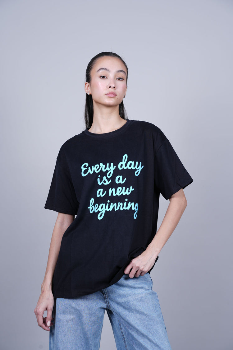 CASUAL GRAPHIC COTTON TEE