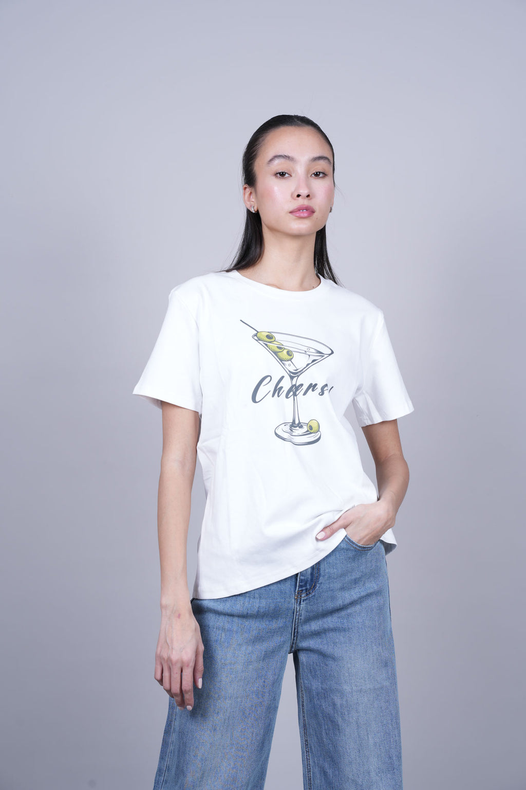 CHEERS MARTINI T-SHIRT