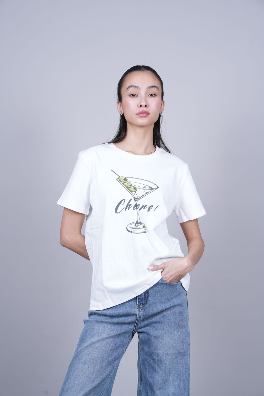CHEERS MARTINI T-SHIRT