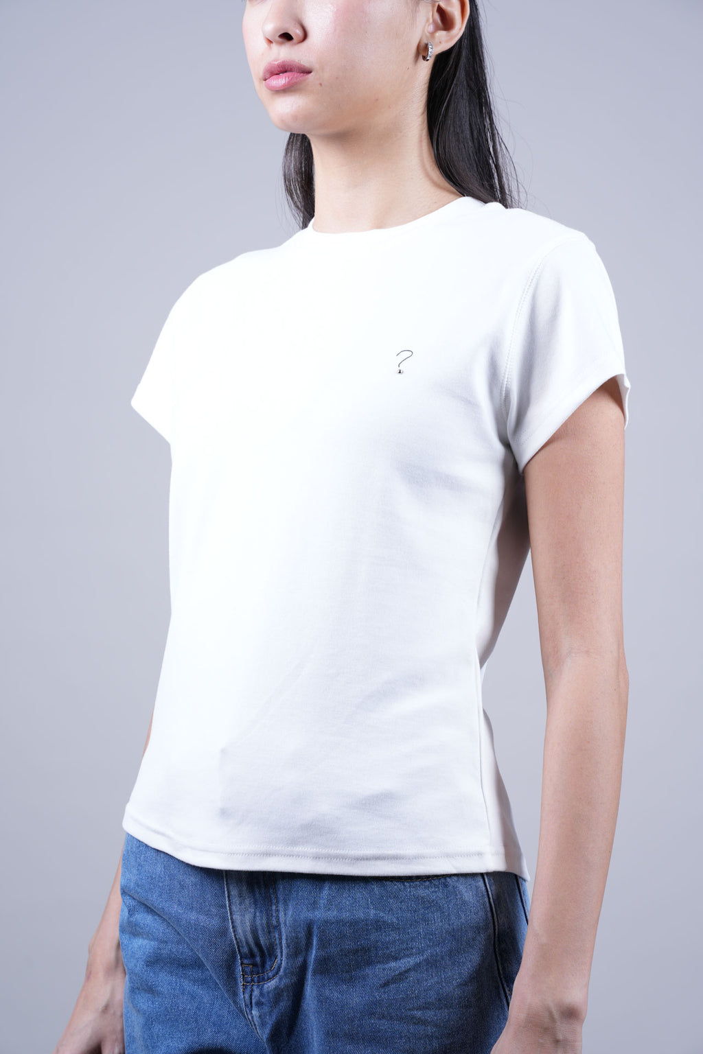 MINIMAL QUESTION MARK T-SHIRT