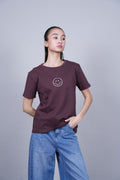 MINIMAL SMILEY GRAPHIC T-SHIRT