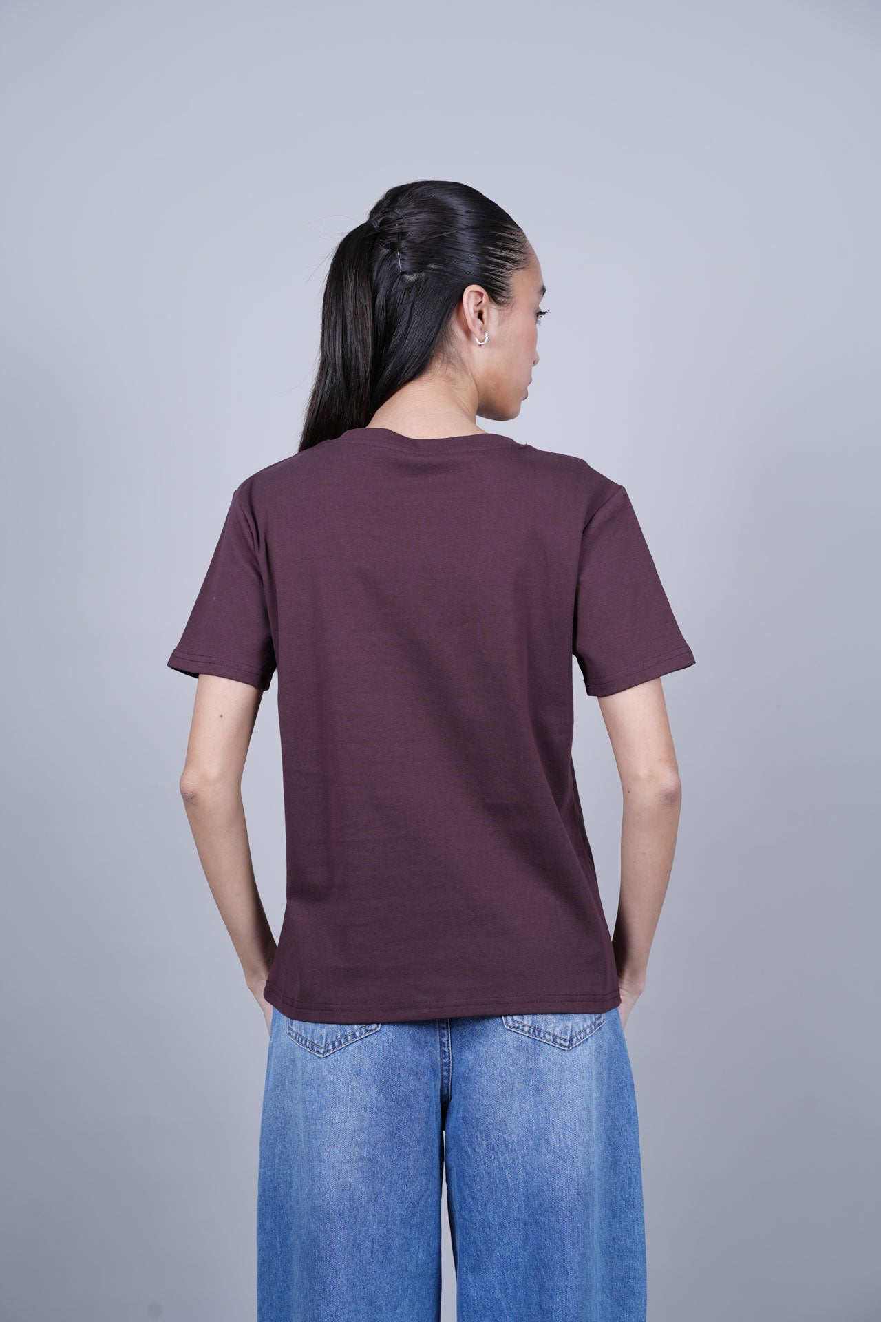 MINIMAL SMILEY GRAPHIC T-SHIRT