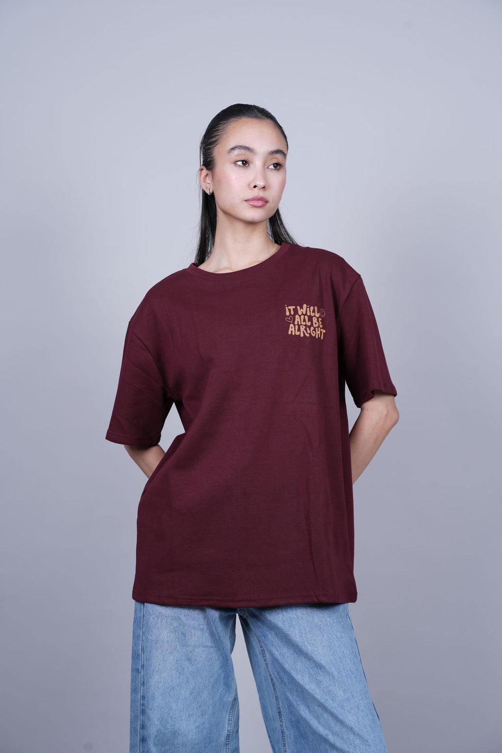 IT WILL ALL BE ALRIGHT GRAPHIC T-SHIRT