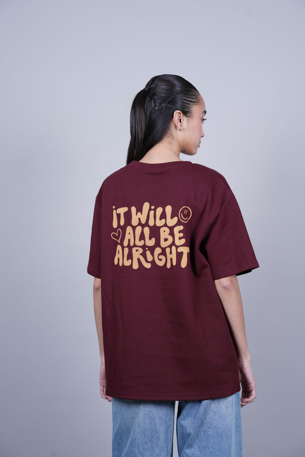 IT WILL ALL BE ALRIGHT GRAPHIC T-SHIRT