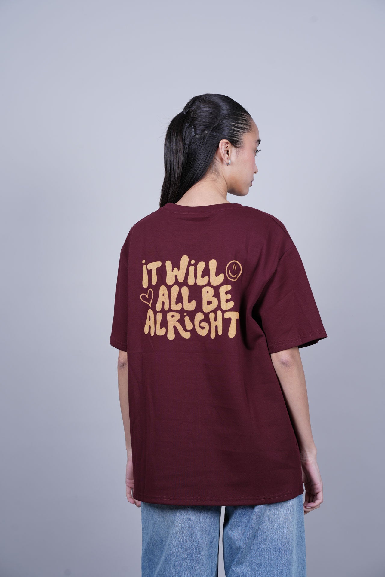 IT WILL ALL BE ALRIGHT GRAPHIC T-SHIRT