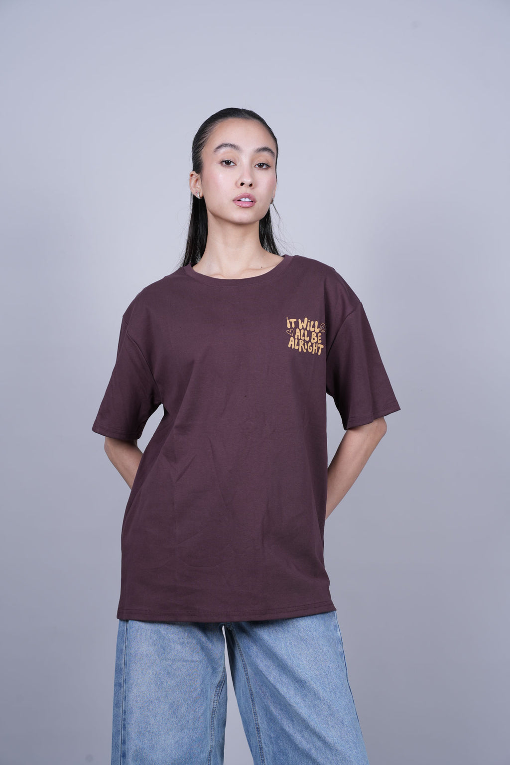 IT WILL ALL BE ALRIGHT GRAPHIC T-SHIRT