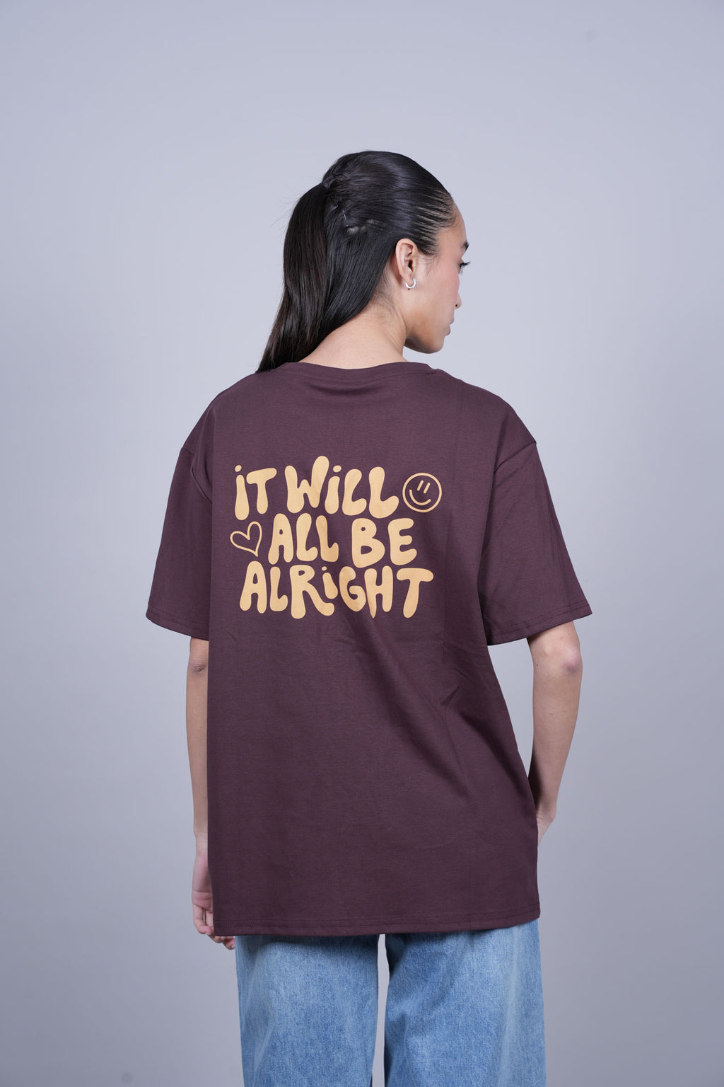 IT WILL ALL BE ALRIGHT GRAPHIC T-SHIRT