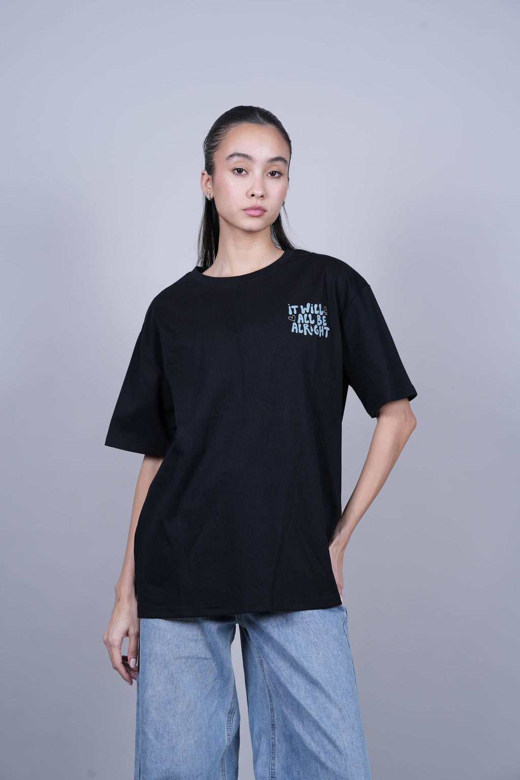 IT WILL ALL BE ALRIGHT GRAPHIC T-SHIRT