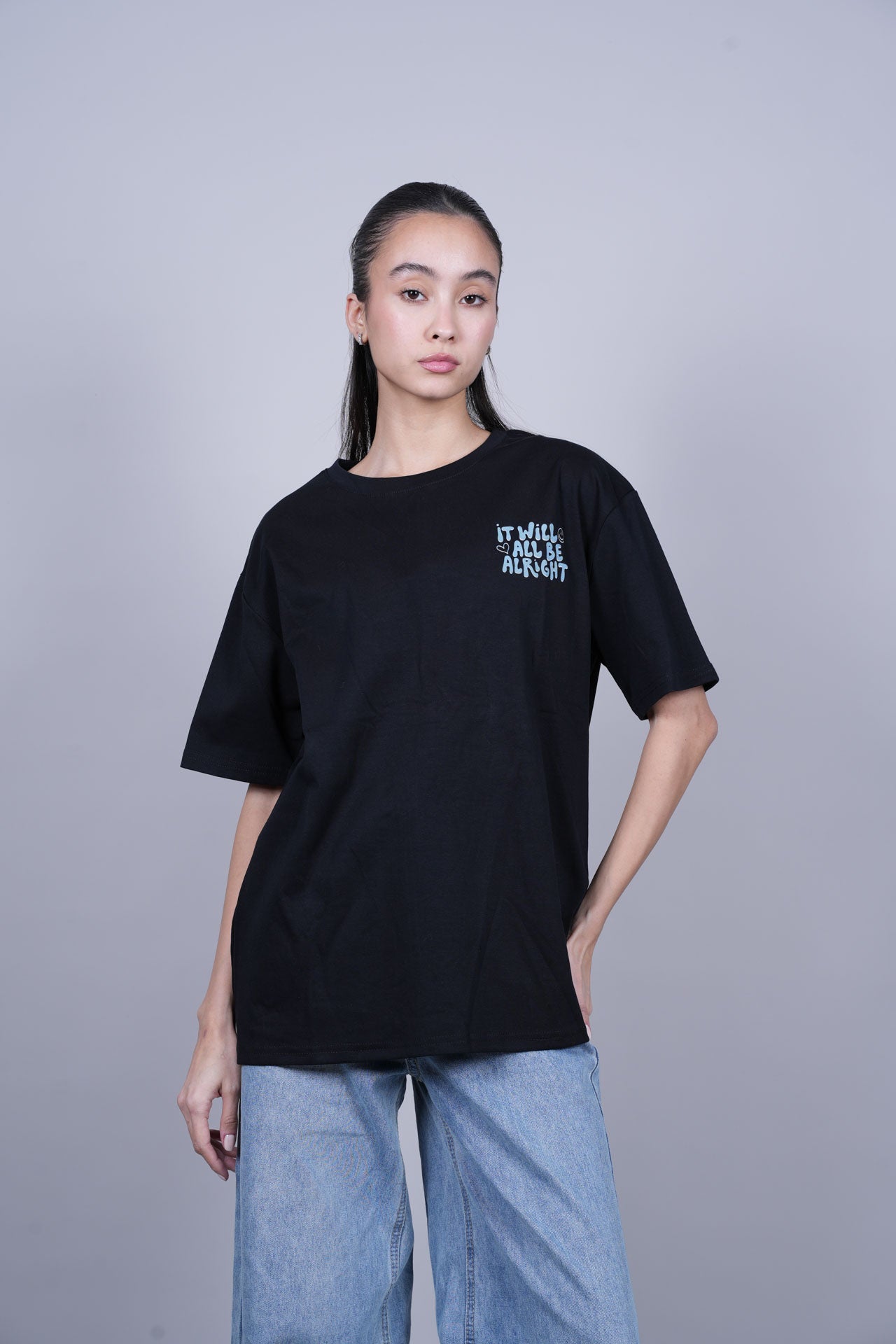 IT WILL ALL BE ALRIGHT GRAPHIC T-SHIRT