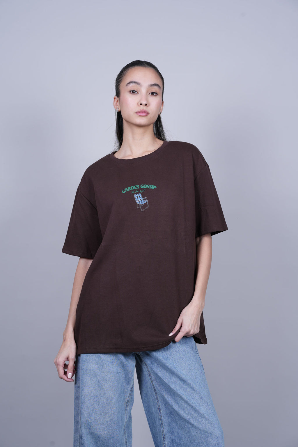 GARDEN GOSSIP OVERSIZED T-SHIRT