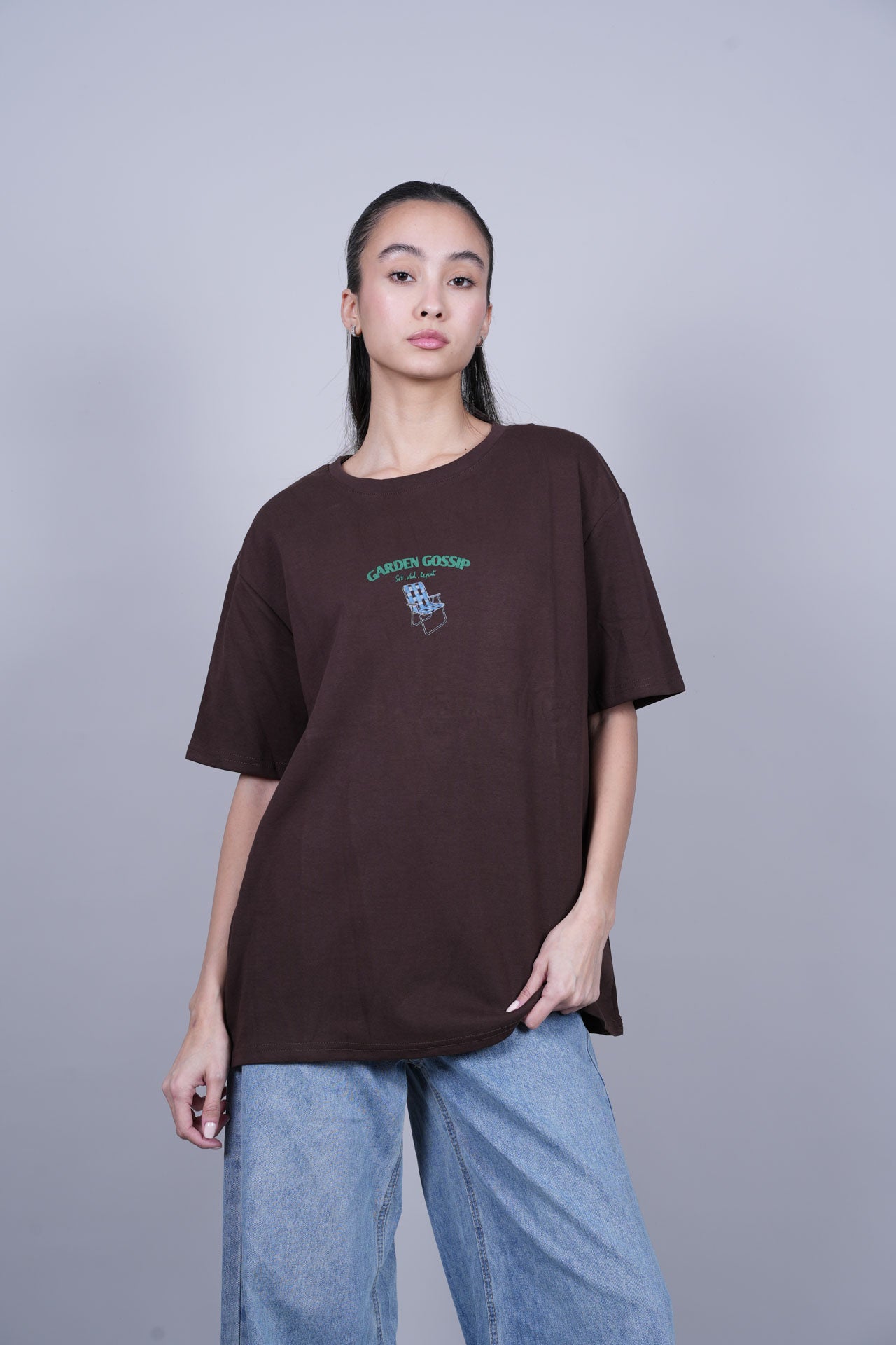 GARDEN GOSSIP OVERSIZED T-SHIRT