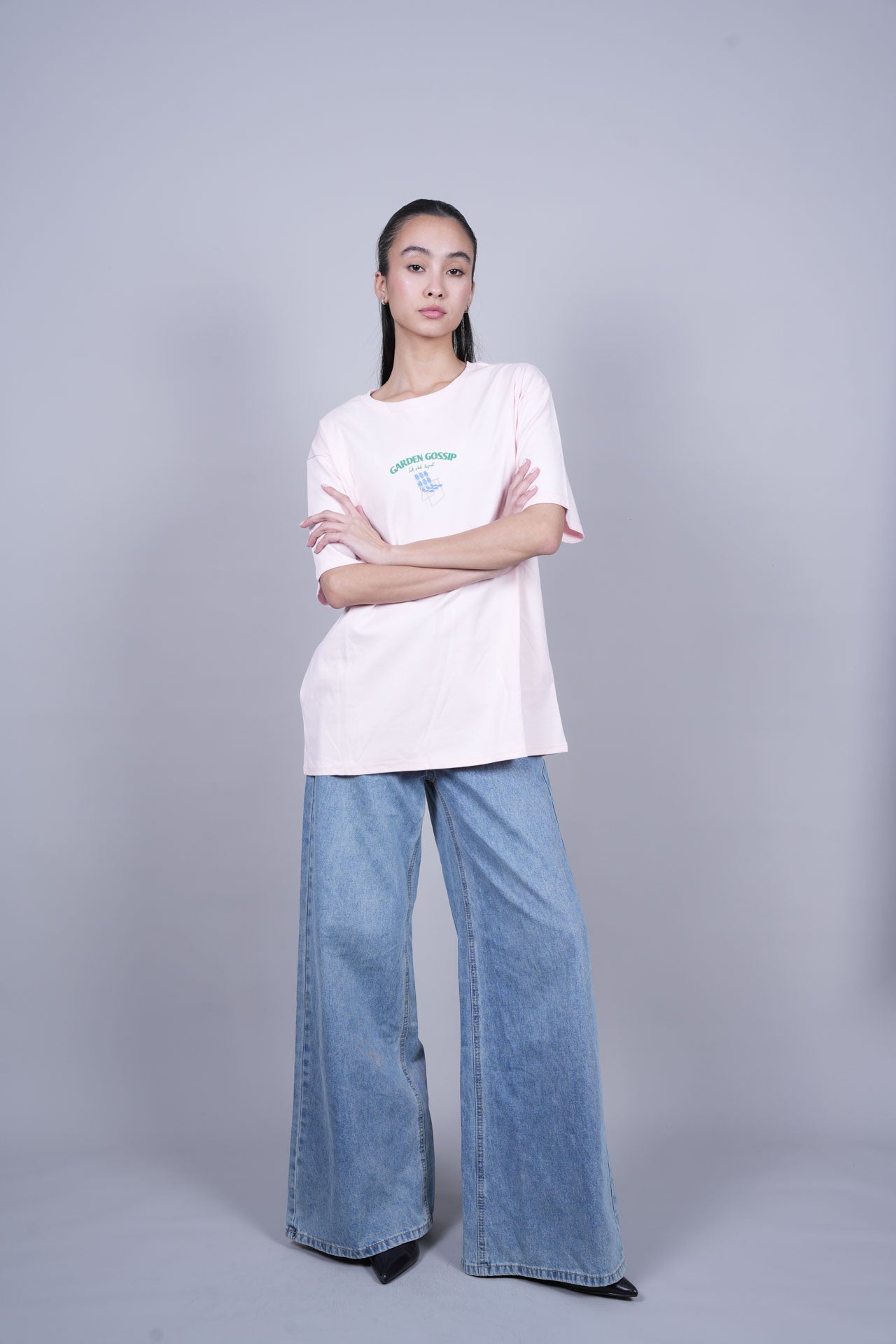 GARDEN GOSSIP OVERSIZED T-SHIRT