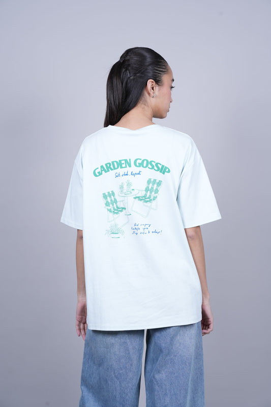 GARDEN GOSSIP OVERSIZED T-SHIRT