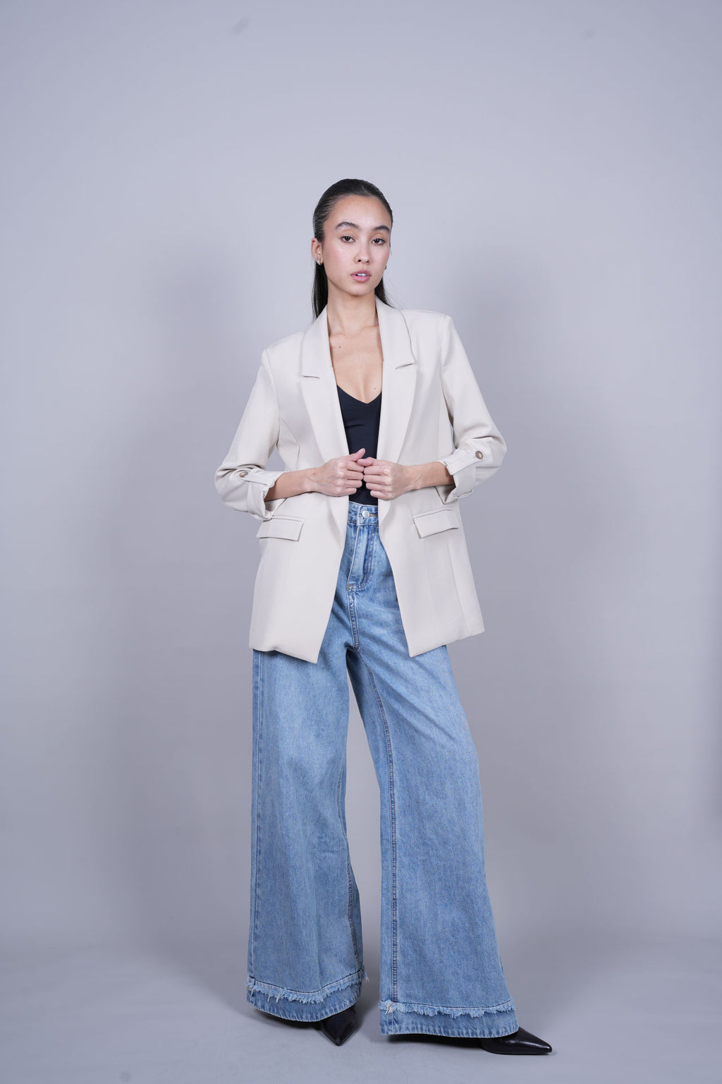 TAILORED SINGLE-BREASTED BLAZER