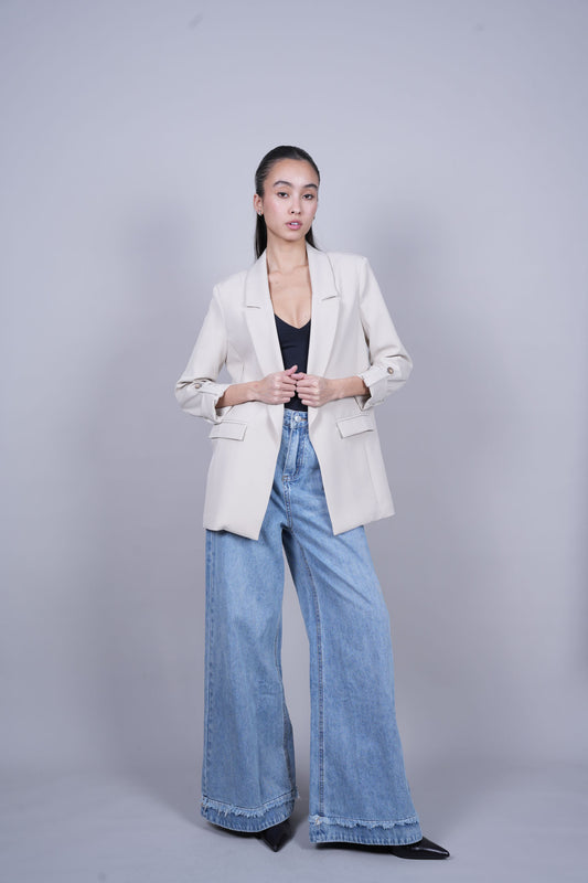 TAILORED SINGLE-BREASTED BLAZER