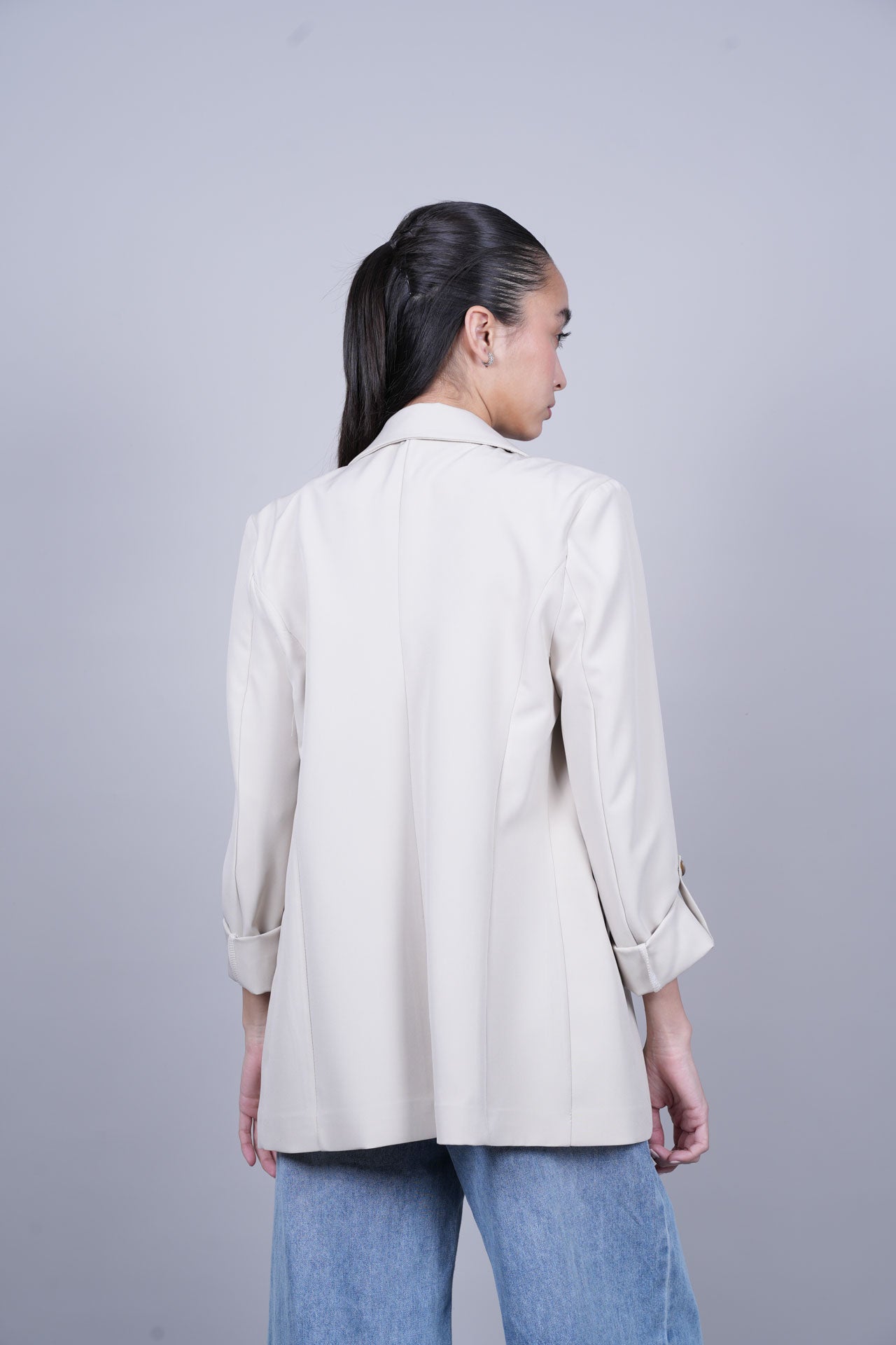 TAILORED SINGLE-BREASTED BLAZER