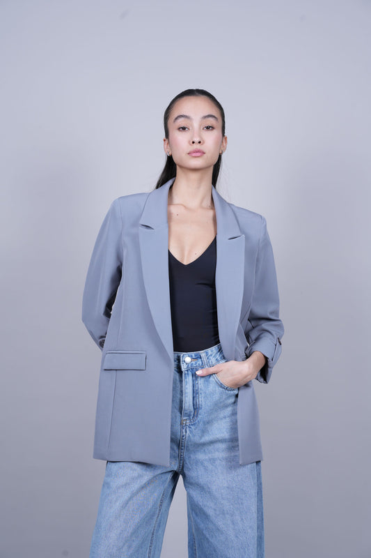 TAILORED SINGLE-BREASTED BLAZER