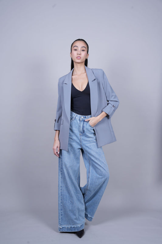 TAILORED SINGLE-BREASTED BLAZER