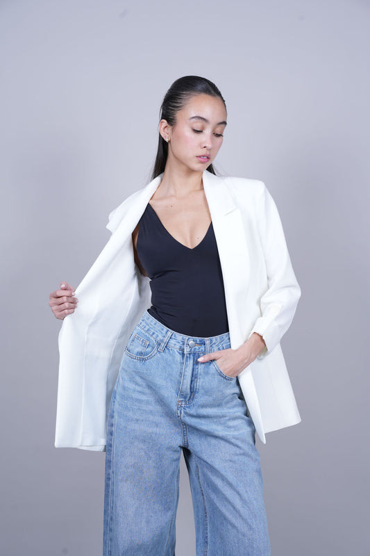 TAILORED SINGLE-BREASTED BLAZER