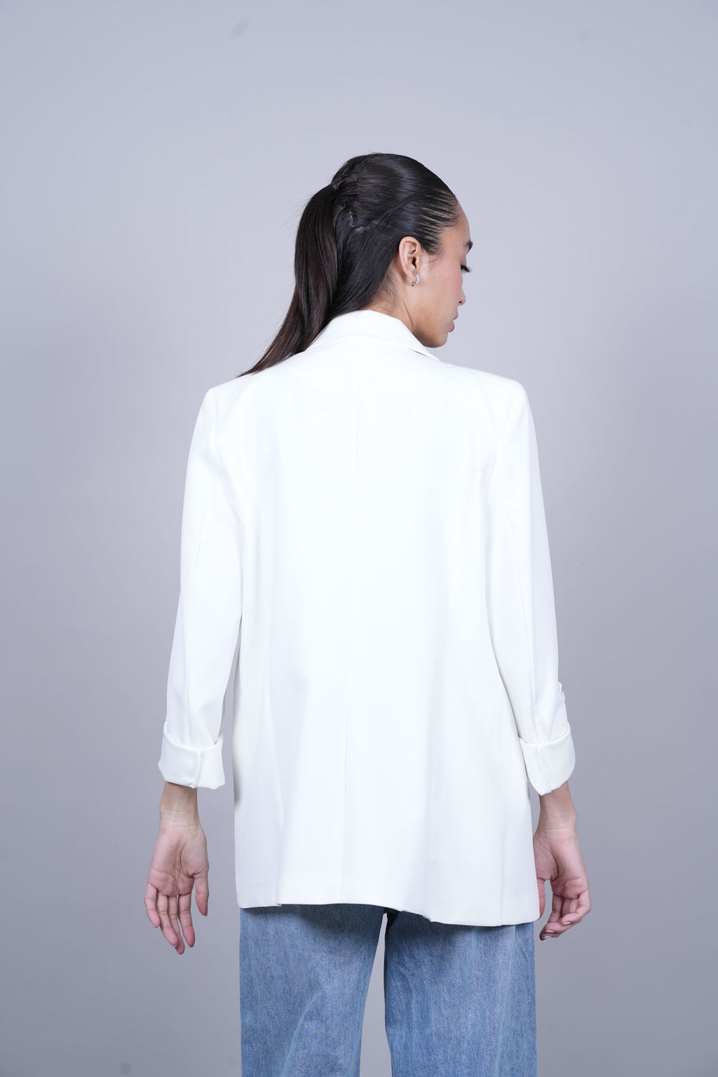 TAILORED SINGLE-BREASTED BLAZER
